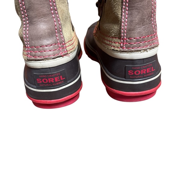 SOREL women high top lace up winter boot size 6 - Picture 2 of 8